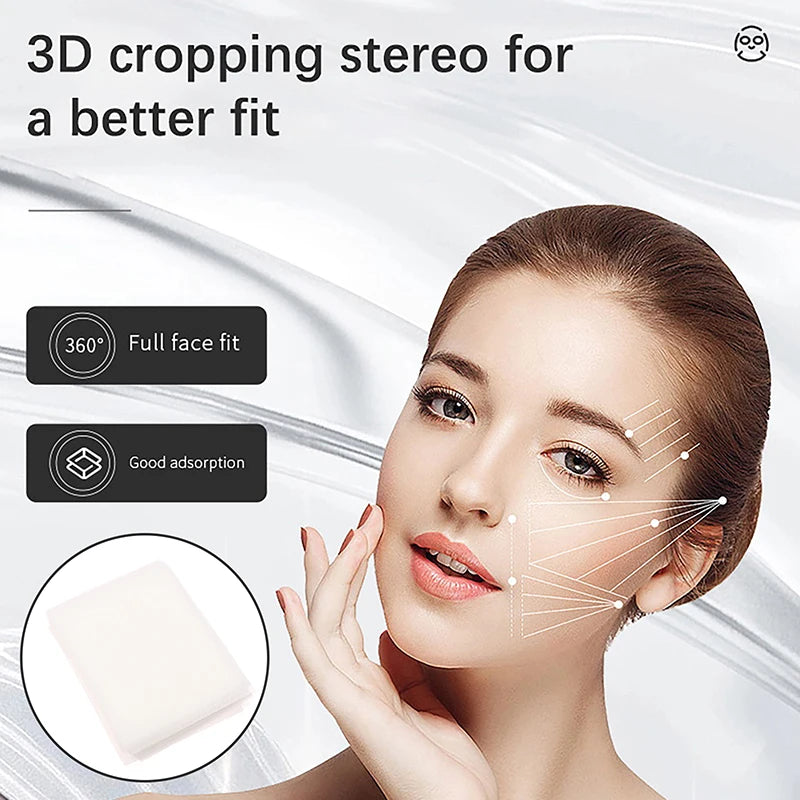 2026 NEW Soluble Type Collagen Patch Disposable Facial Mask Paper Conus Peptide Freeze Dried Film Skin Beauty