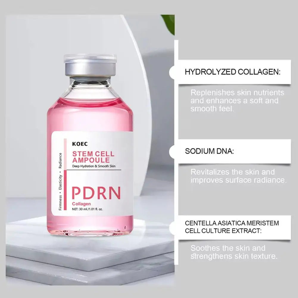 Collagen Deep Hydation &Smooth Skin PDRN Peptide Intensive Firming Essence Facial Essence Hydrating Nourishing Firming Skin Care