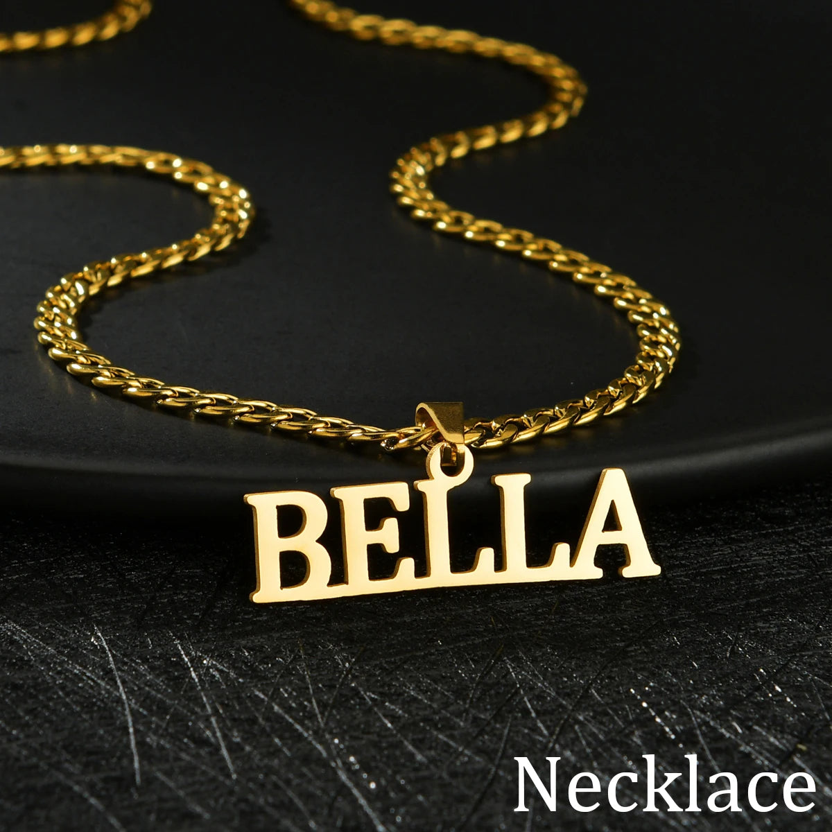 New Personalized Custom 5mm NK Thick Bracelet and Necklace Jewelry Set Pendant Stainless Steel For Men Bangle Birthday Gift