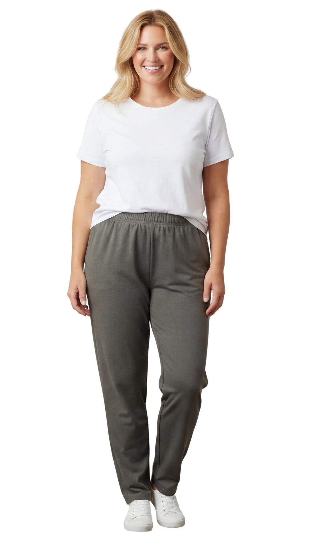 Women's Premium Cotton Stretch High-Waisted Black Leggings - Dressy Comfort in an Everyday Essential