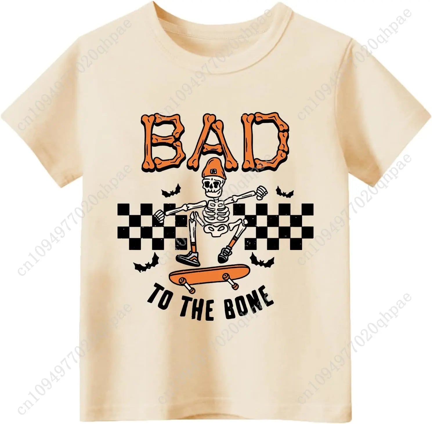 Toddler Boy Girls Halloween Shirt Pumpkin Ghost Tops Kids Outfits Short Sleeve Tshirt