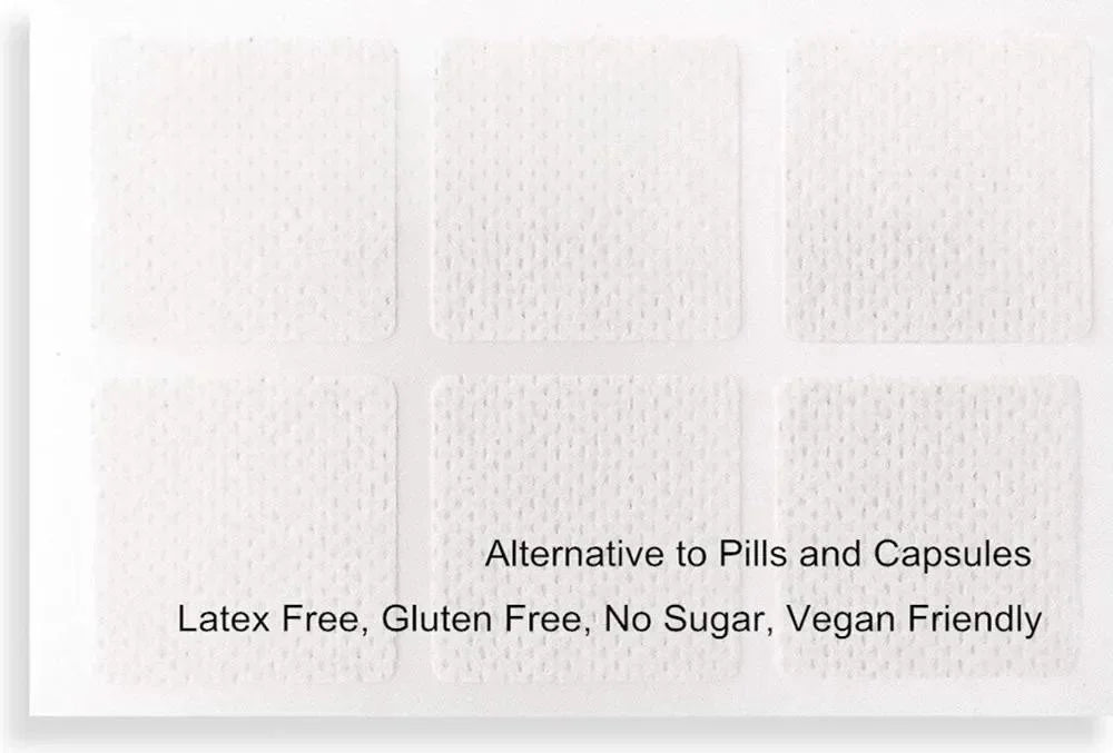 Multi-collagen Peptides Transdermal Patches Types I, Ii, Ii, V & X, Supports Healthy Skin And Nails, Gut Health 30 Patches