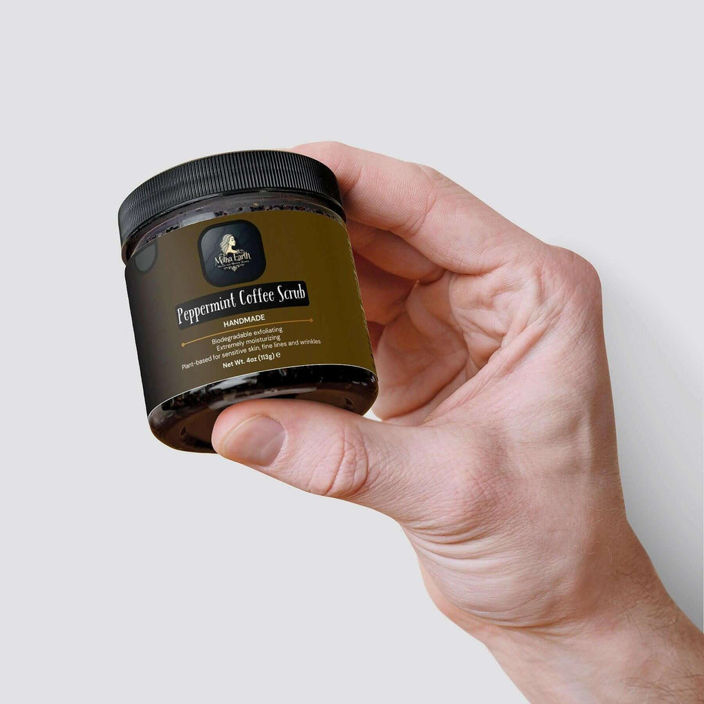 Motha Earth Peppermint Coffee Scrub