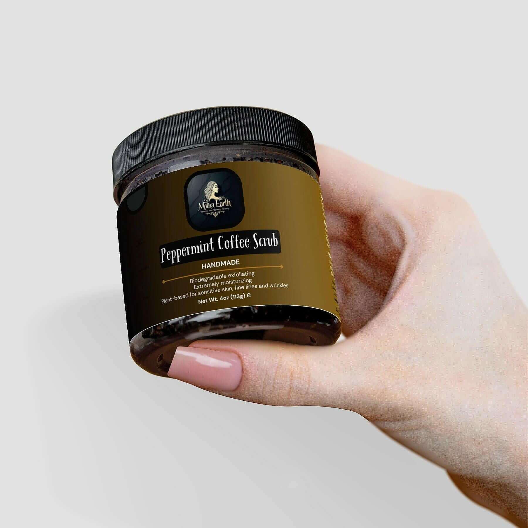 Motha Earth Peppermint Coffee Scrub