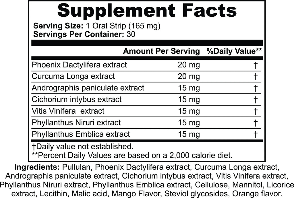 Motha Earth Hangover Relief Strips