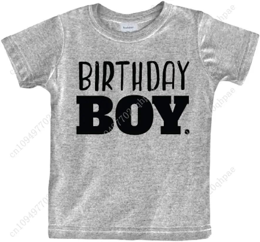 Birthday boy Shirt Toddler Boys Outfit First Happy 2t 3t 4 Year Old 5 Kids 6th