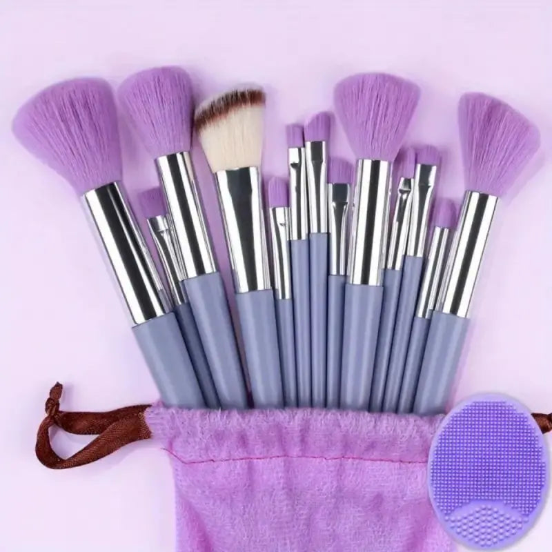 Professional Makeup Brush Set - Soft Fluffy Kabuki & Blending Brushes for Foundation, Powder, Eyeshadow | Beauty Tools Kit
