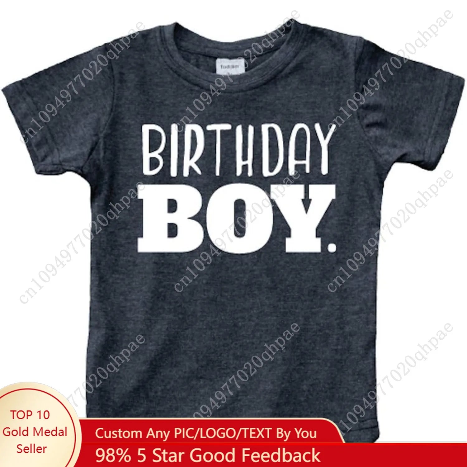 Birthday boy Shirt Toddler Boys Outfit First Happy 2t 3t 4 Year Old 5 Kids 6th