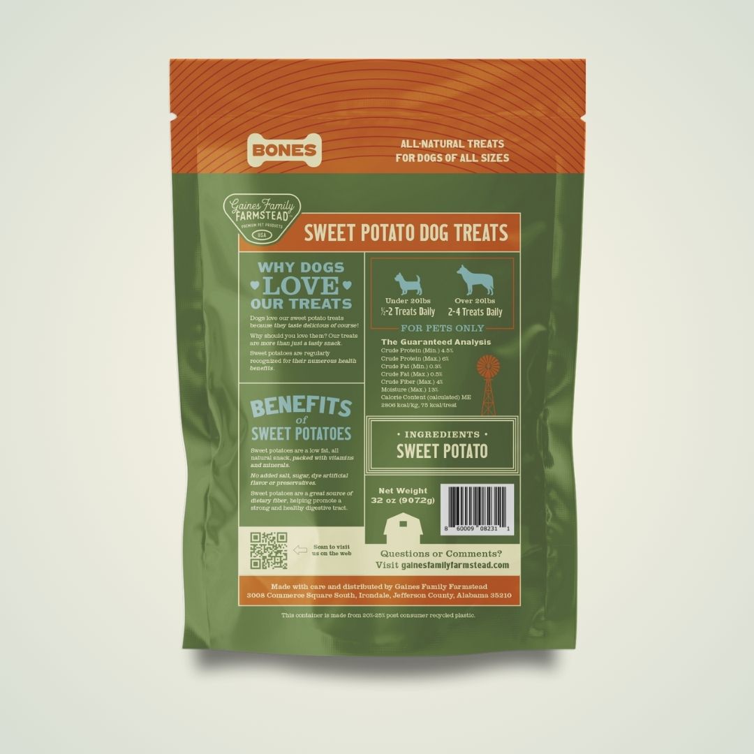 Sweet Potato Bones