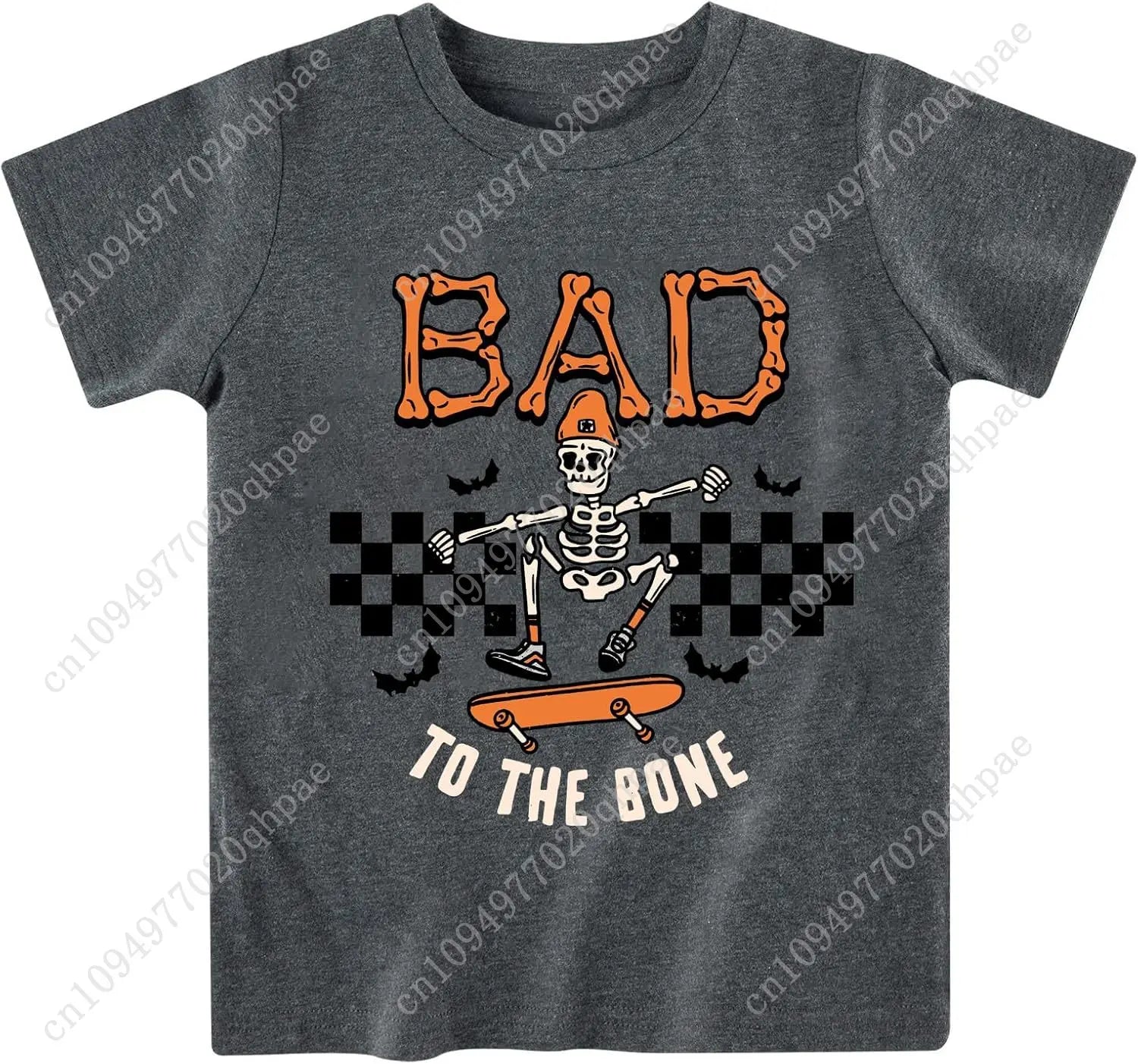 Toddler Boy Girls Halloween Shirt Pumpkin Ghost Tops Kids Outfits Short Sleeve Tshirt