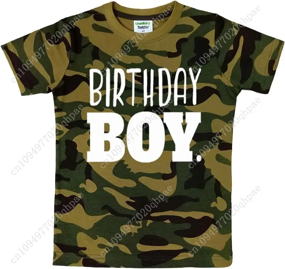Birthday boy Shirt Toddler Boys Outfit First Happy 2t 3t 4 Year Old 5 Kids 6th