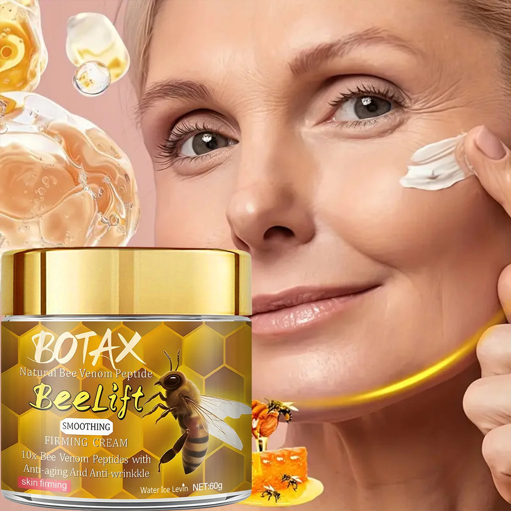 Botax Natural Bee Venom Peptide Beelift Face Cream - 10x Anti-Aging & Smoothing Firming Cream with Retinol