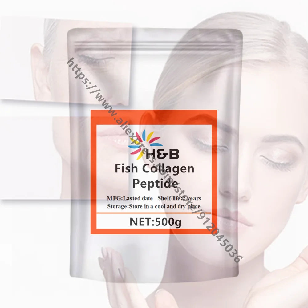 Global Wholesale Fast Shipping Skin Firmness Fish Collagen Peptides Boost Skin Elasticity & Hydration