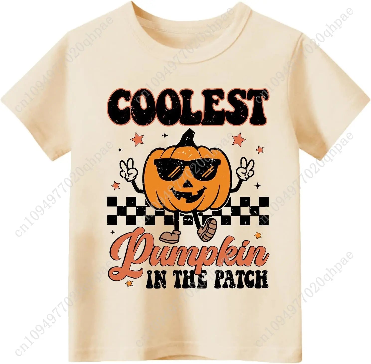 Toddler Boy Girls Halloween Shirt Pumpkin Ghost Tops Kids Outfits Short Sleeve Tshirt