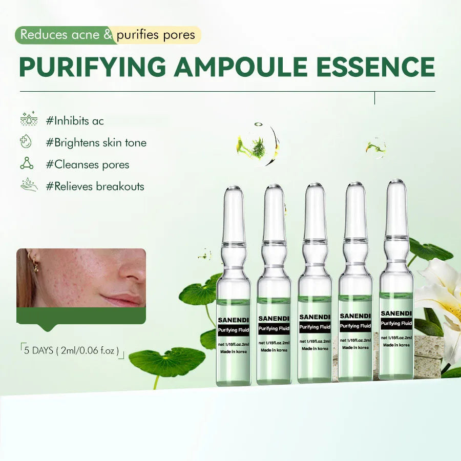 Korean Skin Care Ampoule GSH Peptide Collagen Lightweight Fluid Essence Moisturizing Firming Deep Hyadration Multi-effect Serum