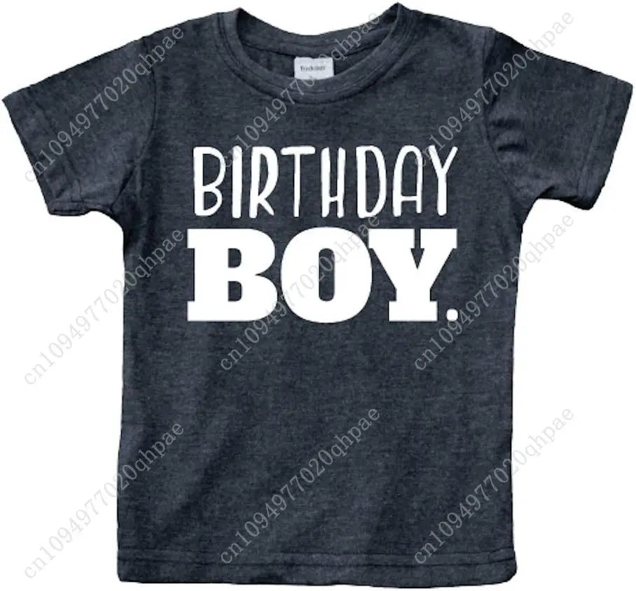 Birthday boy Shirt Toddler Boys Outfit First Happy 2t 3t 4 Year Old 5 Kids 6th