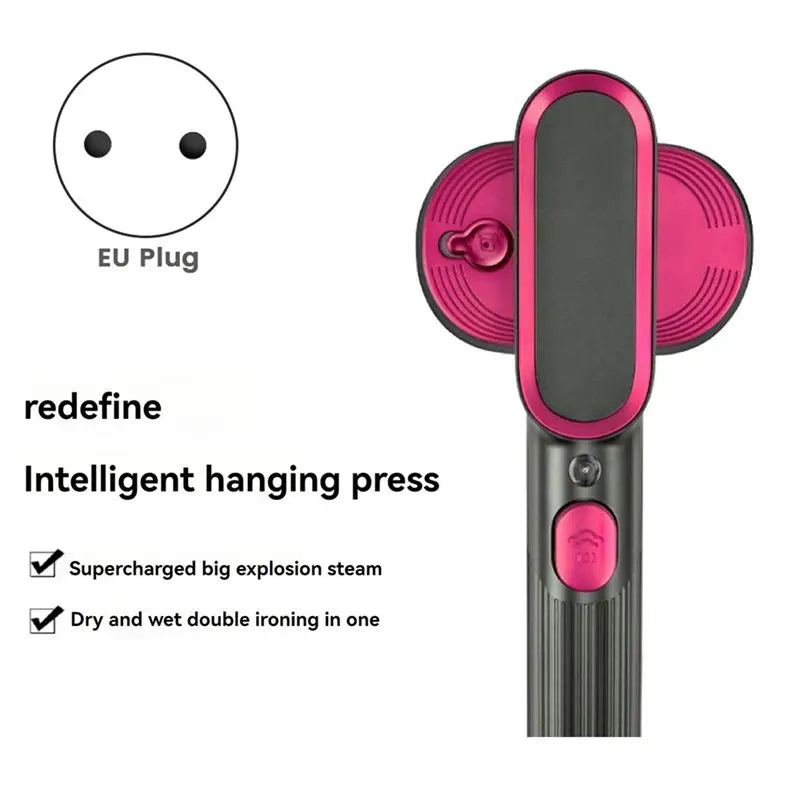 M02K-Portable Handheld Garment Steamer Steam Iron 3 In 1 Vertical Iron For Clothes Ironing Wet Dry Ironing Machine