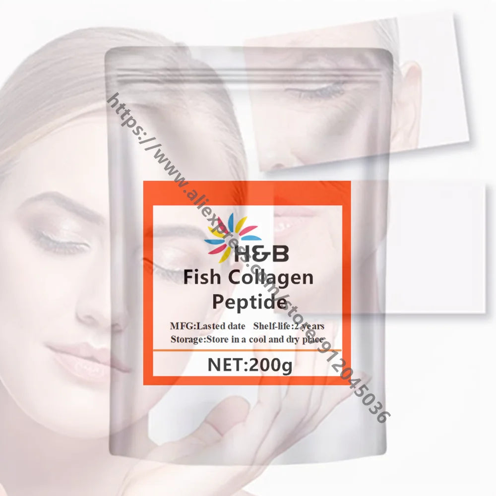 Global Wholesale Fast Shipping Skin Firmness Fish Collagen Peptides Boost Skin Elasticity & Hydration