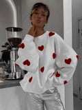 Autumn Winter Casual round Ne Long Sve Loose Knitted Sweater Women Versatile Comfortable Soft Cotton Faion Top