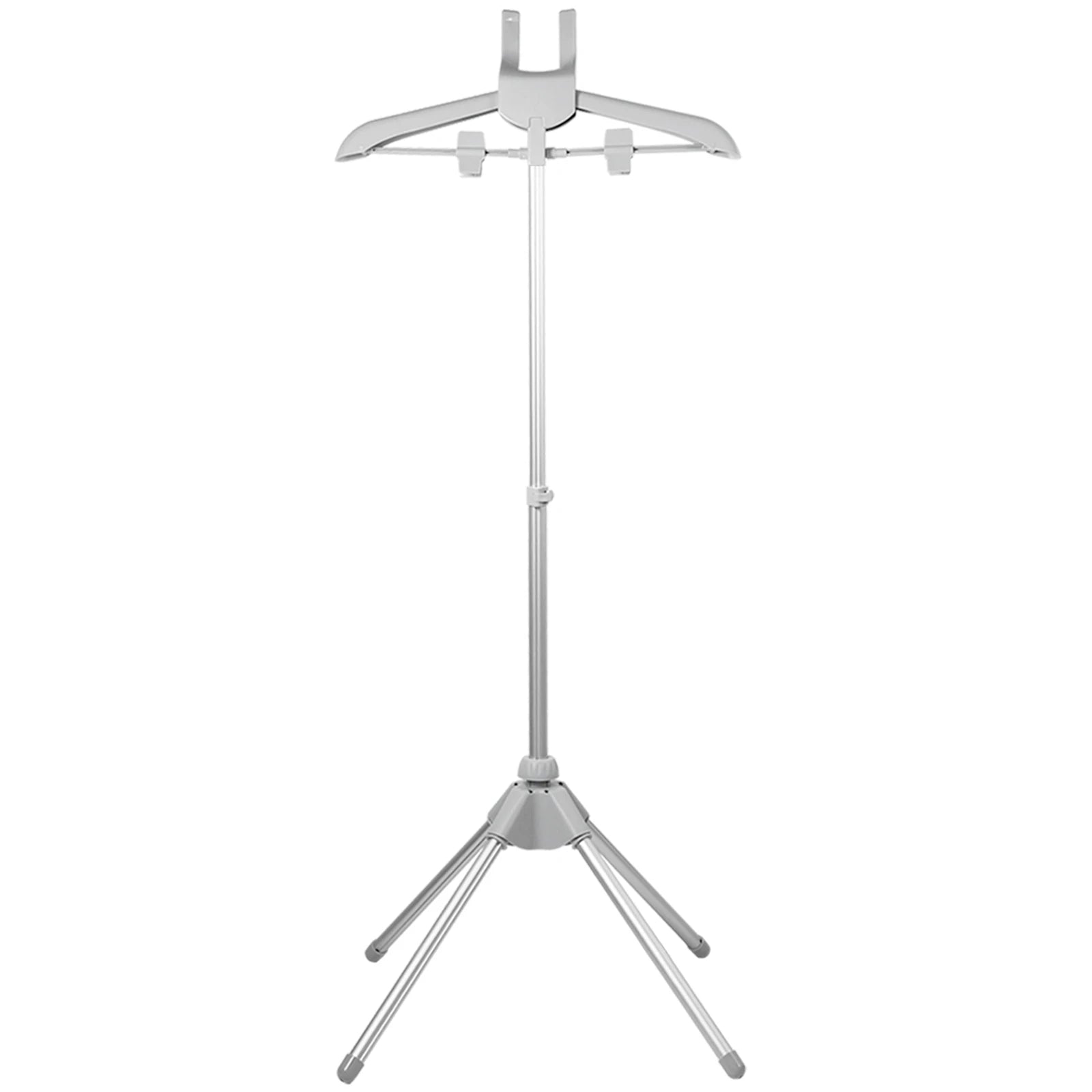 Steamer Stand Telescopic Garment Steamer Rack Height Adjustable Foldable Portable Standing Garment Hanger for Steaming Clothes
