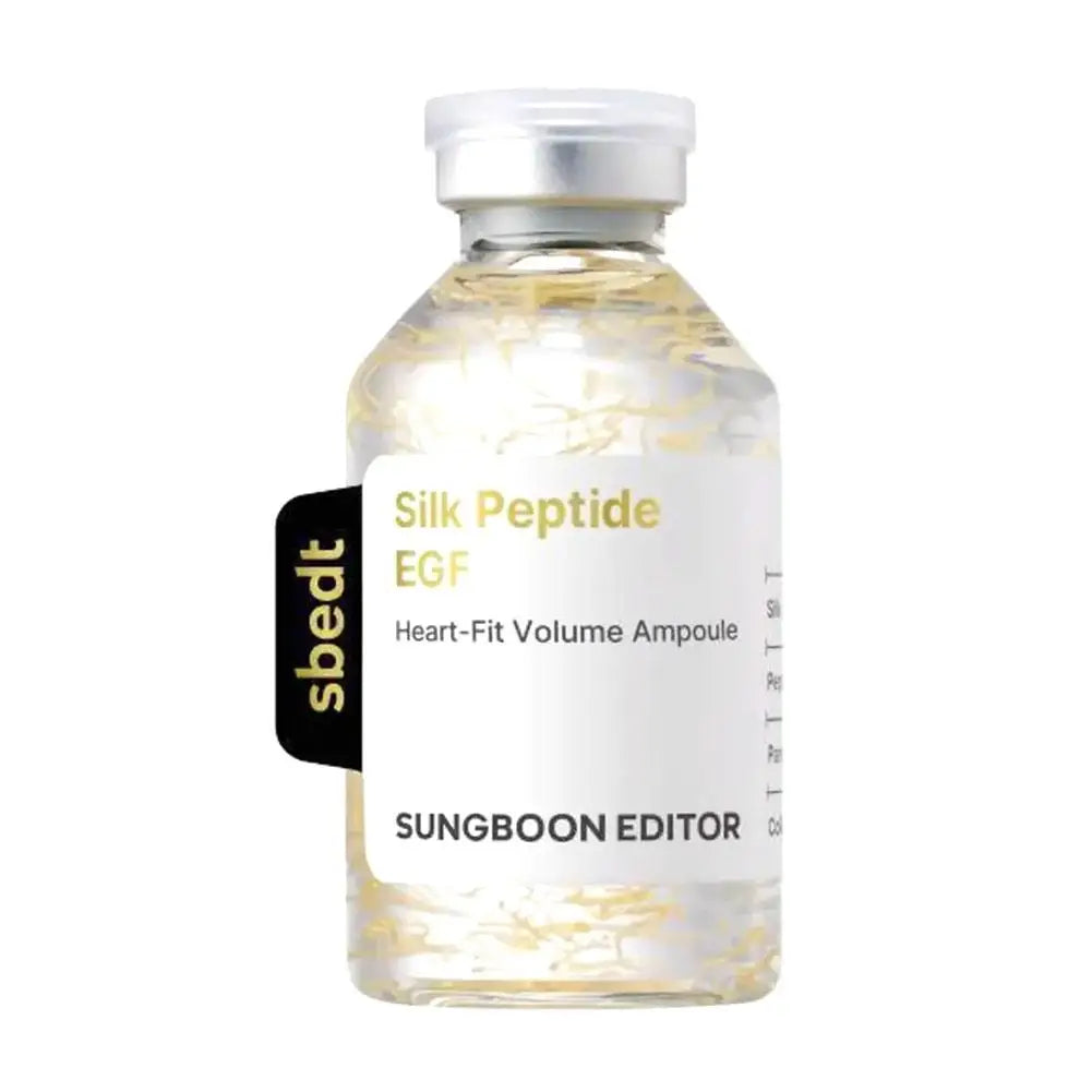 Silk Peptide Collagen Intensive Lifting Ampoule Anti Aging Serum 30 Peptide Complex Skin Tightening Firming Hydrating Elasticity