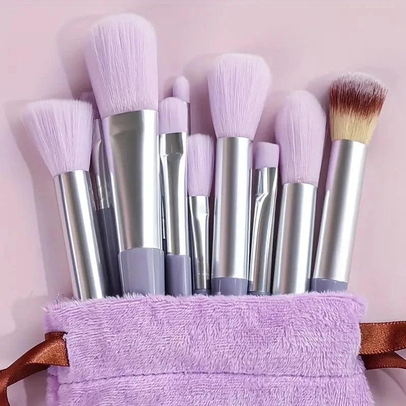 Professional Makeup Brush Set - Soft Fluffy Kabuki & Blending Brushes for Foundation, Powder, Eyeshadow | Beauty Tools Kit