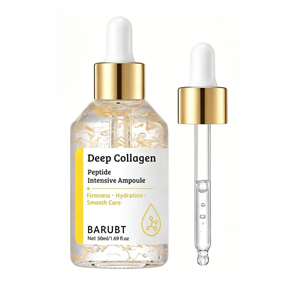 Korean Silk Collagen Essence Serum Deep Peptide Intensive Revitalizing Face Cream Firming Lifting Skin Care 40ml