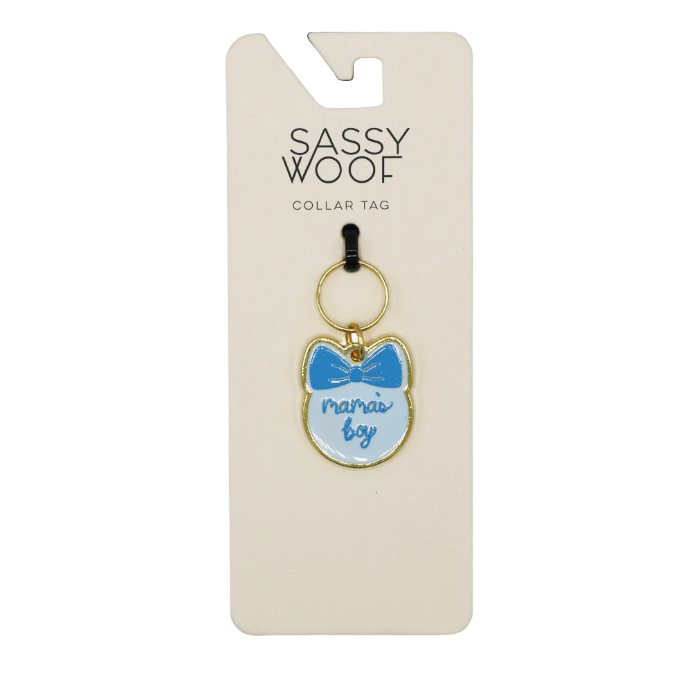 Collar Tag - Mama's Boy