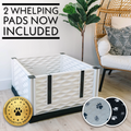 EZclassic Whelping Box w/Rails