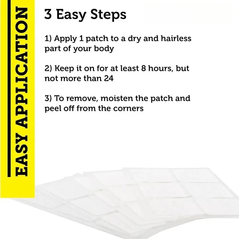 Multi-collagen Peptides Transdermal Patches Types I, Ii, Ii, V & X, Supports Healthy Skin And Nails, Gut Health 30 Patches