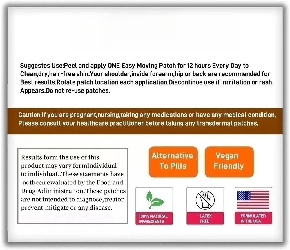 Multi-collagen Peptides Transdermal Patches Types I, Ii, Ii, V & X, Supports Healthy Skin And Nails, Gut Health 30 Patches