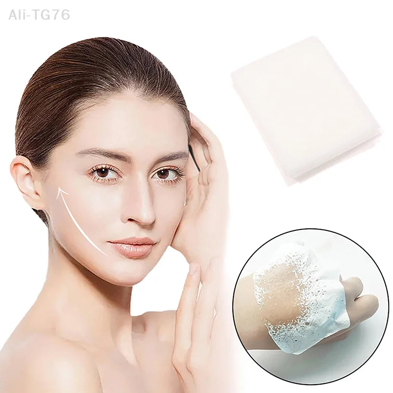 Disposable Soluble Collagen Patch Facial Mask Paper Conus Peptide Freeze Dried Film for Skin Care