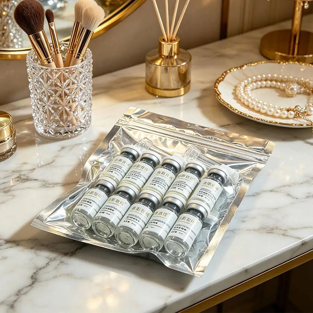 GHK-CU Copper Lyophilized Powder Anti-wrinkle And Firming Blue Copper Skin Repair Freeze-dried Powder Set Reduce Fine Lines