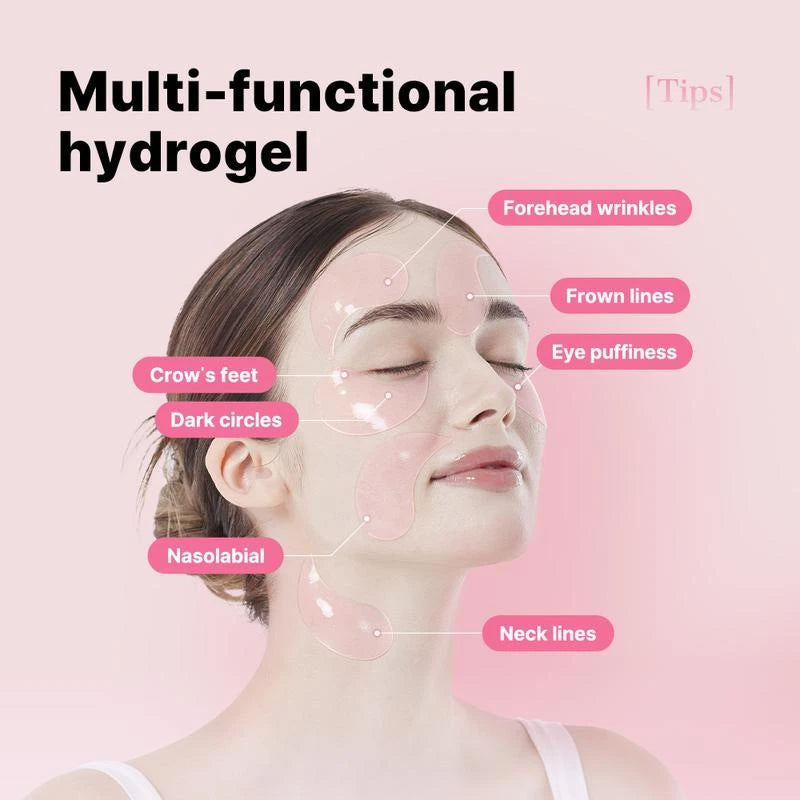 The Peptide Collagen Hydrogel Eye Patch (60 patches) | DEPUFFS UNDERYE BAGS IN JUST 10 MINUTES
