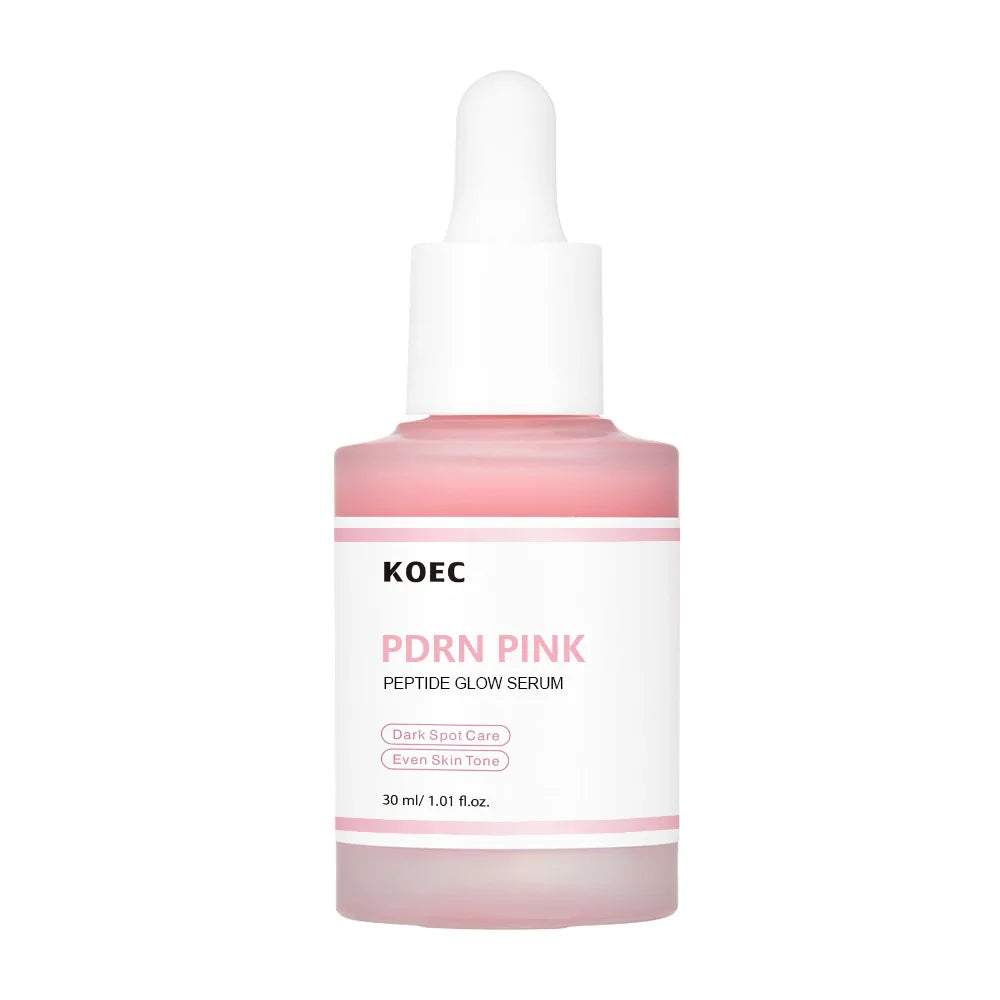 30ml Salmon PDRN Collagen Peptide Facial Ampoule Serum Kit 0.25mm Microneedle Skin Booster Serum Wrinkle Improve Skin Elasticity