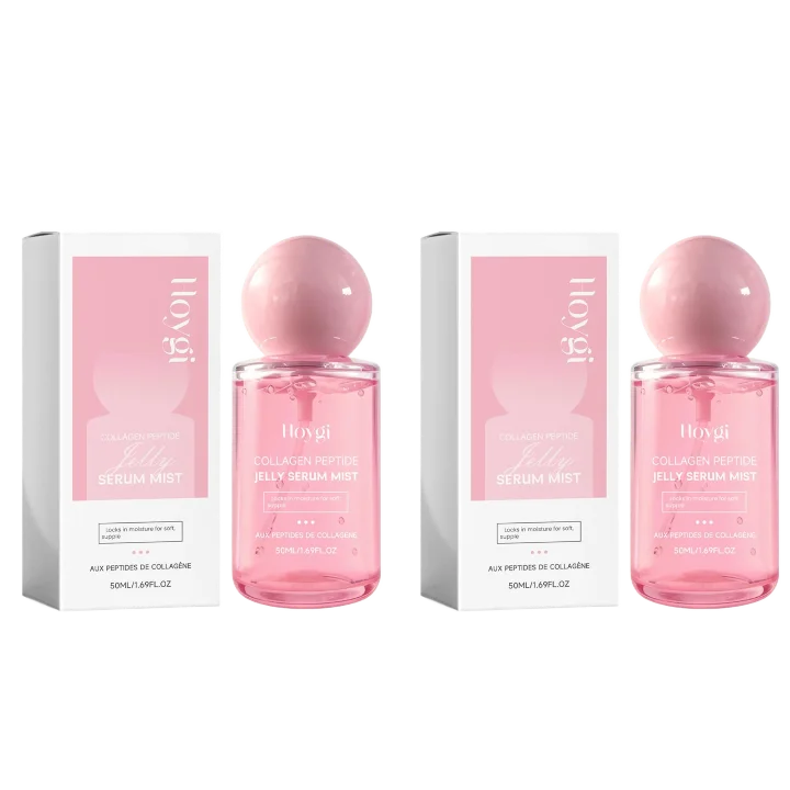 50ML 1/2/3PCS Collagen Peptide Jelly Serum Mist Deep Hydrating Face Spray Plumping Smoothing Dry Skin Revitalizing Skin Care