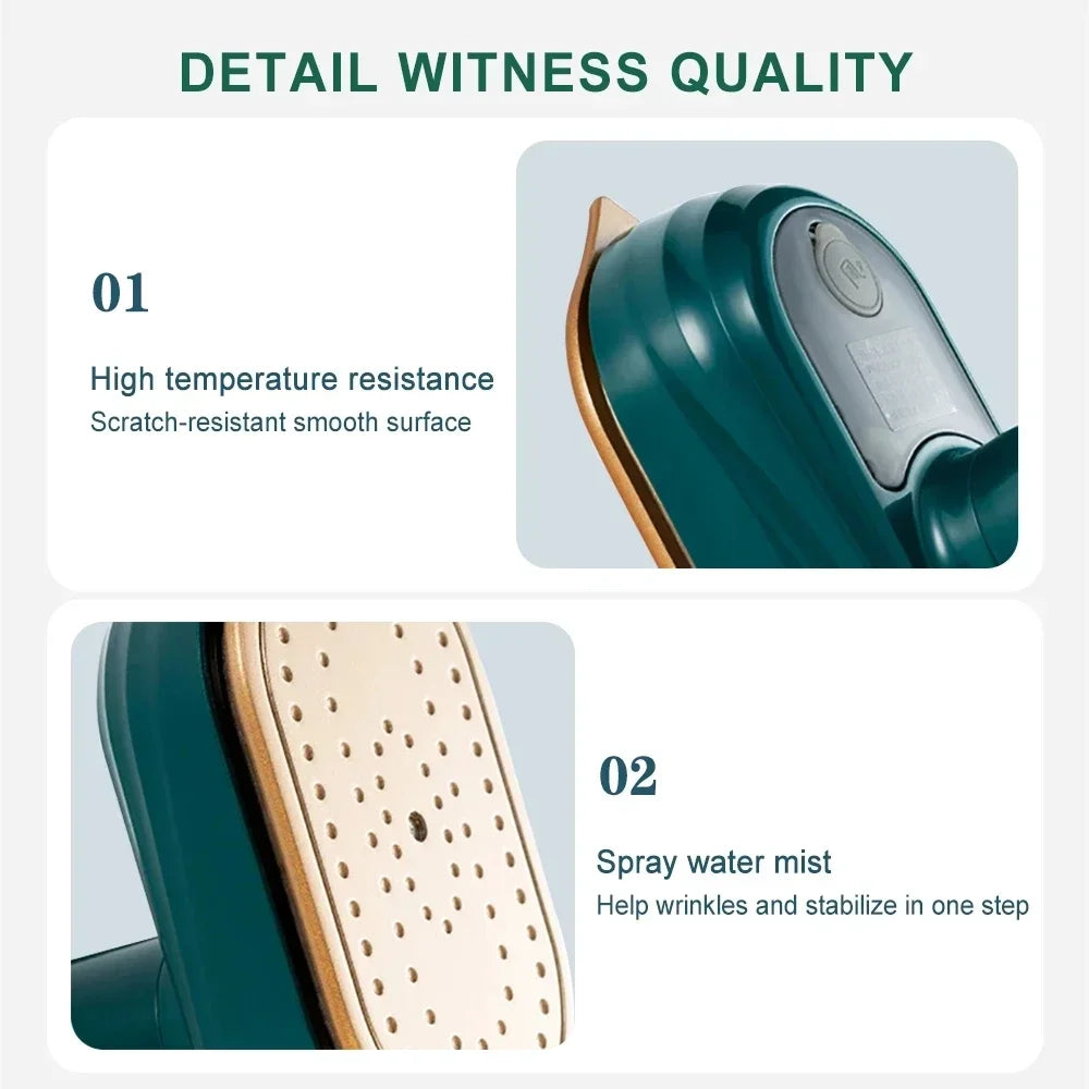 New Zai Xiao Mini Folding Garment Steamer Steam Iron Handheld Portable Home Travel Clothes Ironing Dry Wet Ironing Machine Home