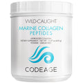 Codeage - Wild Caught Marine Collagen Peptides Hydrolyzed Powder Unflavored - 15.87 oz.