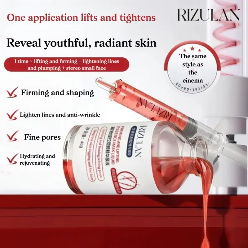 40g V-Line Face Shaping Mask Skin Booster Collagen Peptide Serum Lifting Firming Anti-wrinkle Skin Care