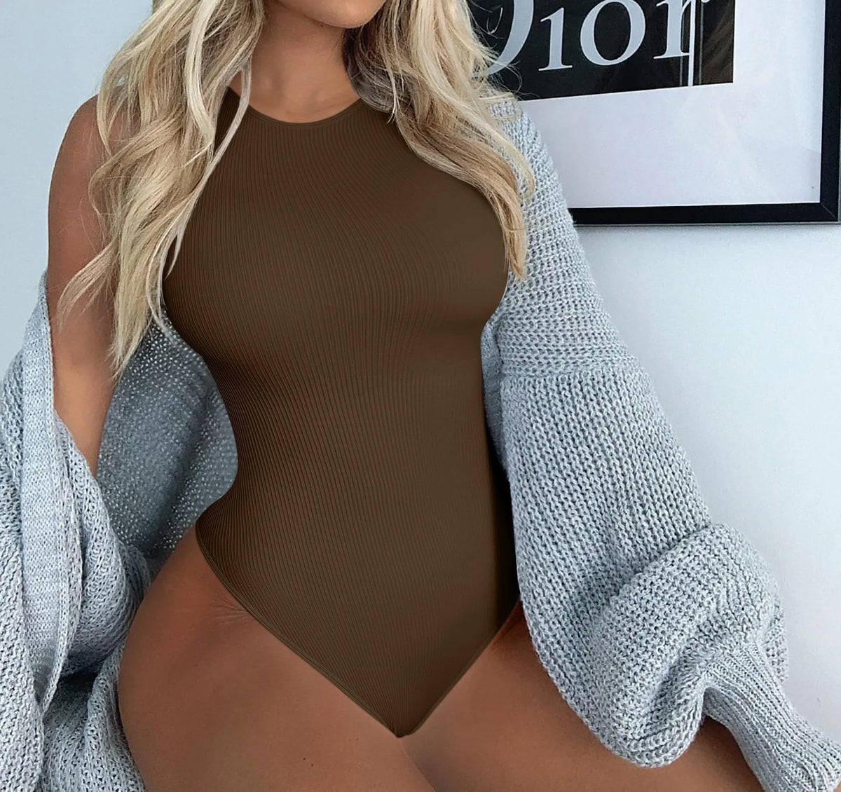 Buttoned High Elastic Skin-Friendly Waist-Cinching Body Shaping Strap Tight-Fitting Women Tummy Control One-Piece Bodysuit