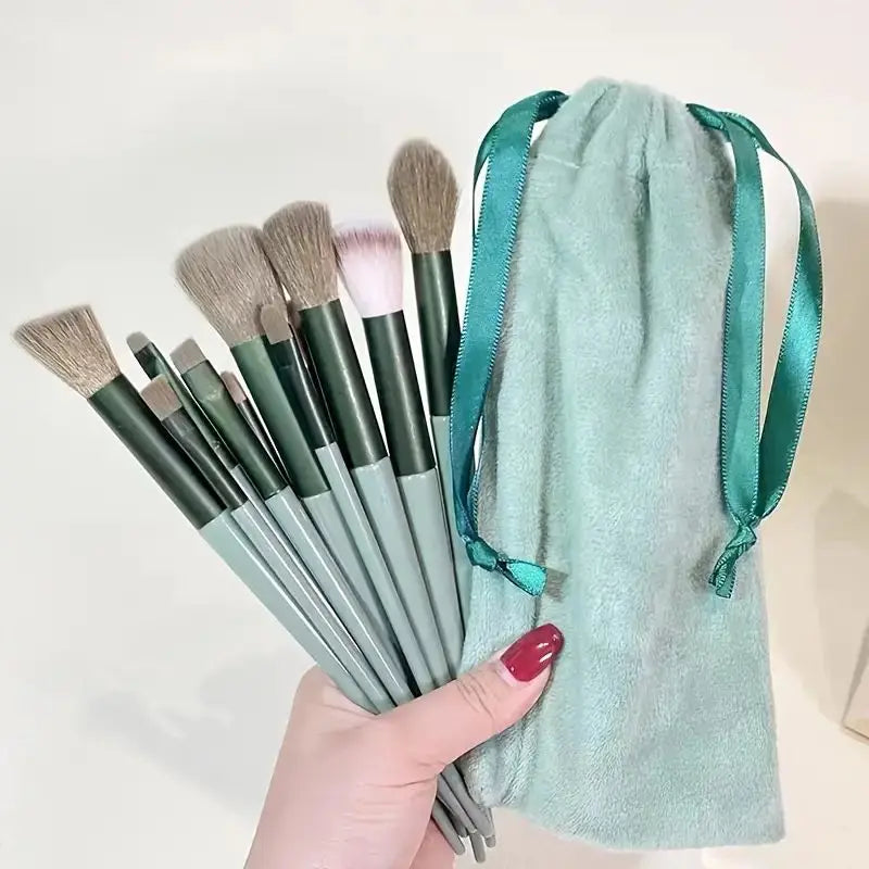 Professional Makeup Brush Set - Soft Fluffy Kabuki & Blending Brushes for Foundation, Powder, Eyeshadow | Beauty Tools Kit