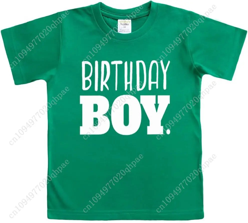 Birthday boy Shirt Toddler Boys Outfit First Happy 2t 3t 4 Year Old 5 Kids 6th