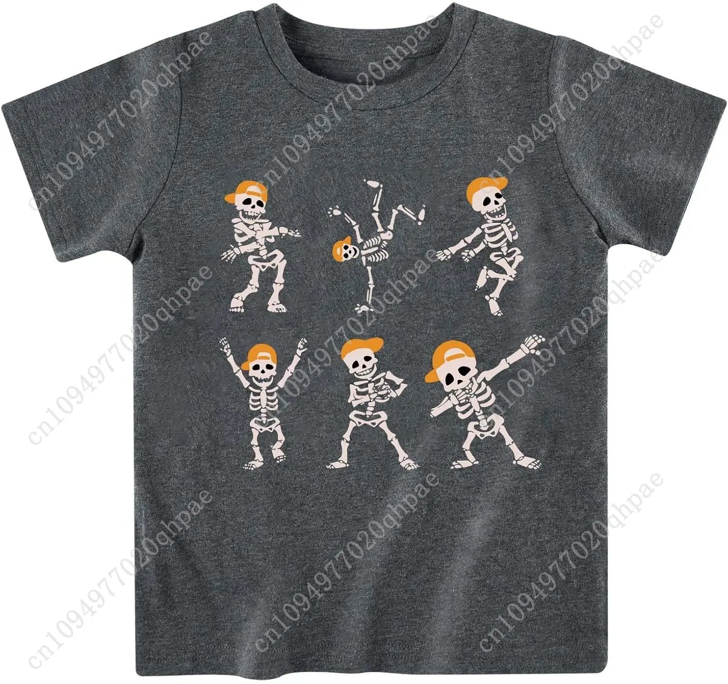 Toddler Boy Girls Halloween Shirt Pumpkin Ghost Tops Kids Outfits Short Sleeve Tshirt