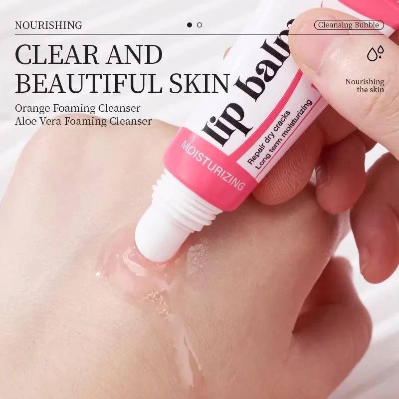 Fast Remove Dark Lip Balm Serum Lighten Melanin Lip Mask Exfoliating Fade Lip Lines Dead Skin Nourishing Repair Lip Beauty Care