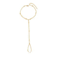 Unique Gold Silver Finger Chain Women’s Trendy Minimalist Delicate Knuckle Chain Jewelry