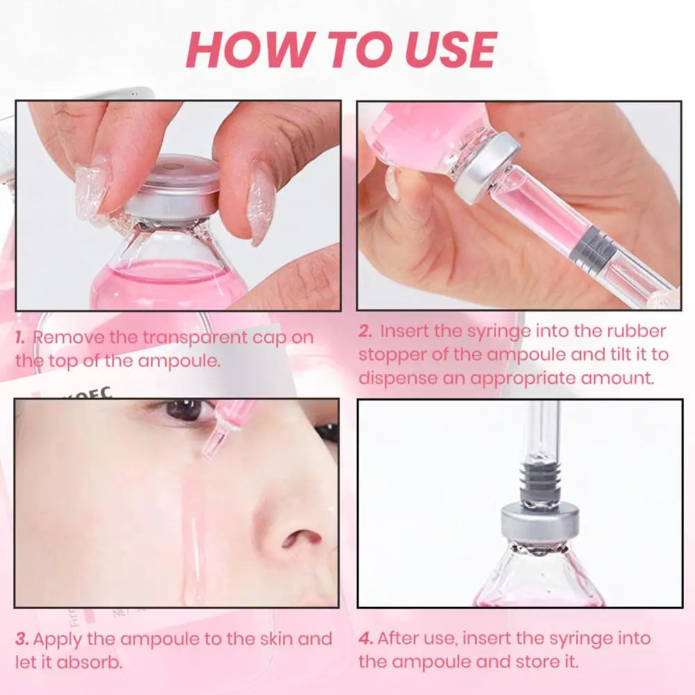 Collagen Deep Hydation &Smooth Skin PDRN Peptide Intensive Firming Essence Facial Essence Hydrating Nourishing Firming Skin Care