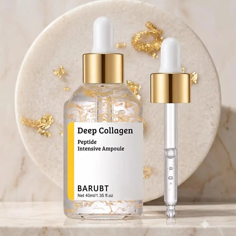 Korean Silk Collagen Essence Serum Deep Peptide Intensive Revitalizing Face Cream Firming Lifting Skin Care 40ml