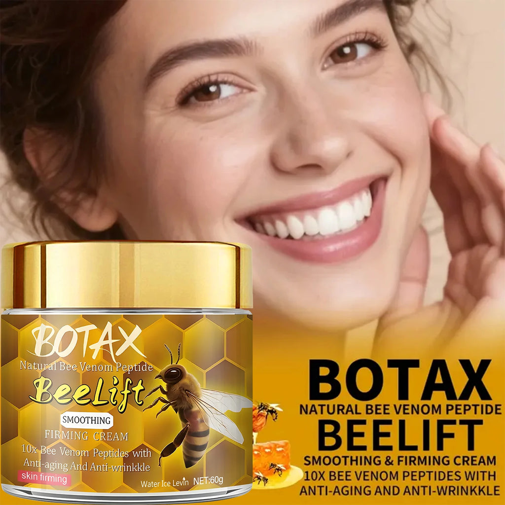Botax Natural Bee Venom Peptide Beelift Face Cream - 10x Anti-Aging & Smoothing Firming Cream with Retinol